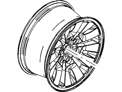 Ford AL3Z-1007-A Wheel Assy
