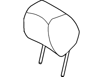 Lincoln AE9Z-7461A060-A Pad - Headrest