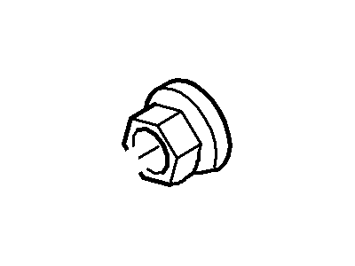 Lincoln -W708634-S427 Nut - Hex. - Flanged