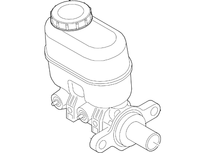 Ford 7L5Z-2140-AA Master Cylinder 7L5Z-2140-AA Ford Master Cylinder Illustration 1 of 1