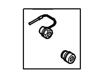 Ford BE8Z-1A043-A Nut - Wheel