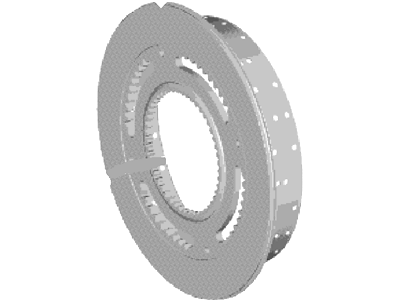 9L3Z-7H360-B Ford Piston - Forward Clutch Balance Illustration 1 of 1