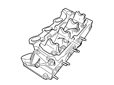 Mercury Cylinder Head - 7U7Z-6049-BALH