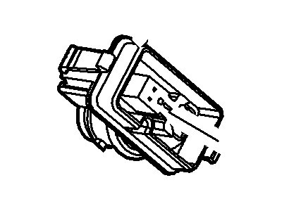 Mercury F8AZ-19C734-AA In-Car Sensor
