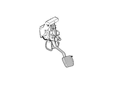 Lincoln Brake Pedal - 2L1Z-2455-AA