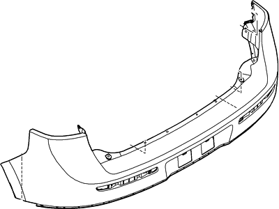 Lincoln BA1Z-17810-APTM Extension - Bumper Bar - Side