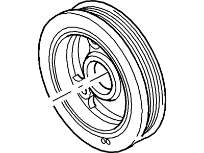 Lincoln 2L7Z-6312-AA Pulley - Crankshaft