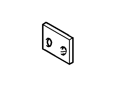 Mercury F1CZ-7442840-A Hinge Pad