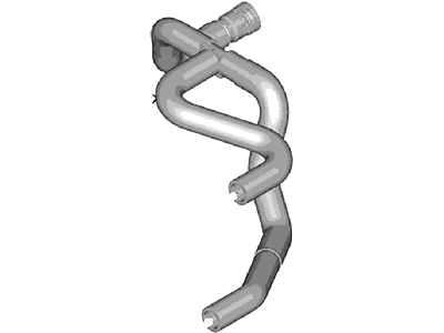 Ford DM5Z-18472-B Hose - Heater Water