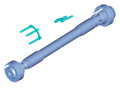 Ford JL3Z-4A376-C Drive Shaft