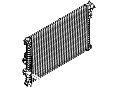 Ford BB5Z-8005-B Radiator Assy
