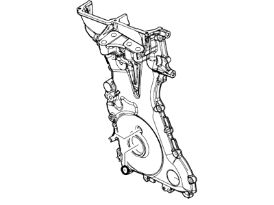 Lincoln BB5Z-6019-A Cover - Cylinder Front