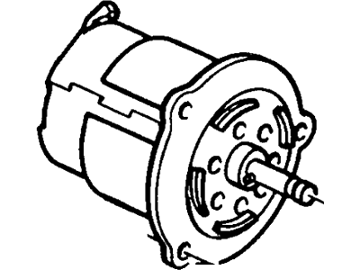 Mercury Fan Motor - E6PZ-8K621-A