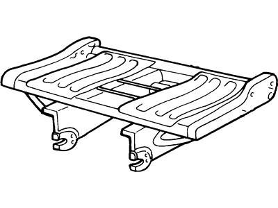 Mercury 1F5Z1263160AB Frame & Spring - Rear Seat