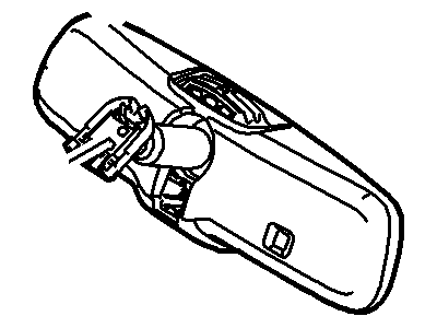 Ford 8U5Z-17700-H Mirror Assy - Rear View - Inner