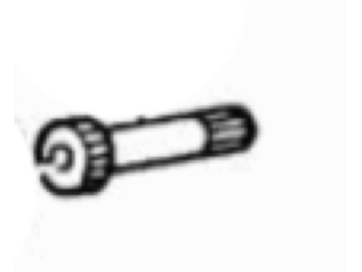 Ford F4AZ-7F351-A Shaft - Intermediate