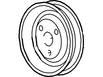 Ford F77Z-3A733-AA Pulley
