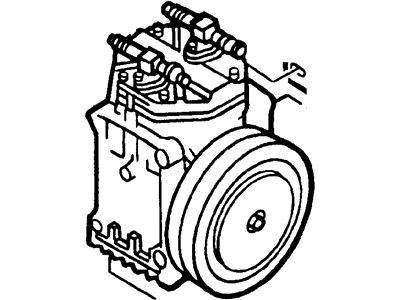 Mercury A/C Compressor - E7TZ-19703-B