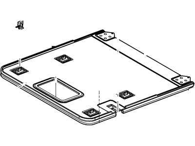 Lincoln DE9Z-7460512-EB Panel - Floor