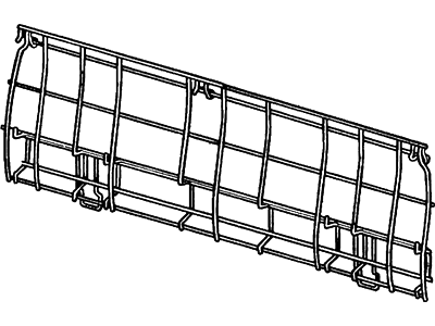 Ford 1L3Z16613A39AA Frame - Rear Seat Back Retaining, Passenger Side 1L3Z16613A39AA Ford Frame - Rear Seat Back Retaining, Passenger Side Illustration 1 of 1