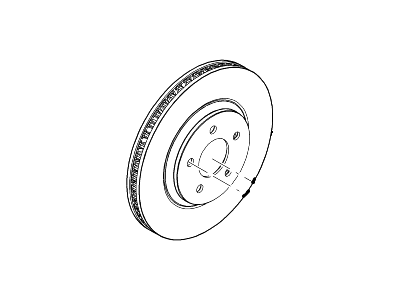 Ford CR3Z-1125-C Rotor Assy