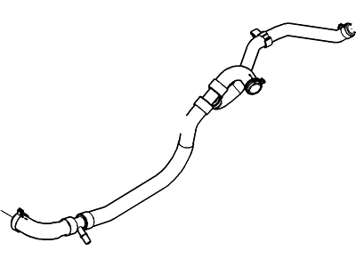 Lincoln MKT Cooling Hose - DA8Z-8286-A