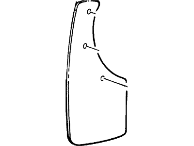 Ford F81Z-16A550-DA Kit - Mudflap