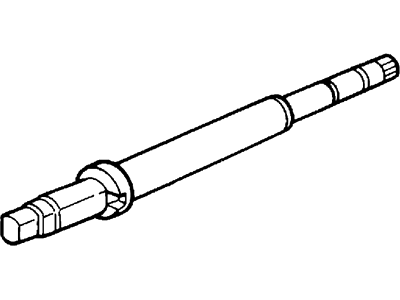 Ford 1C2Z-3E751-AA Shaft Assy - Steering              