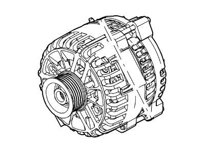 Ford 6R3Z-10346-A Alternator Assy