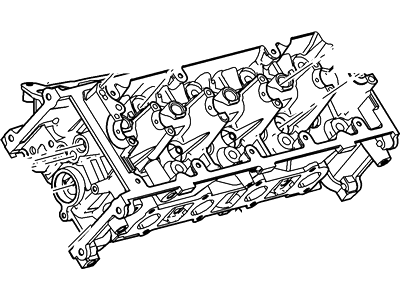 Mercury Cylinder Head - 6W7Z-6049-A