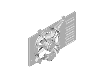 Ford C1BZ-8C607-AA Motor And Fan Assy - Engine Cooling