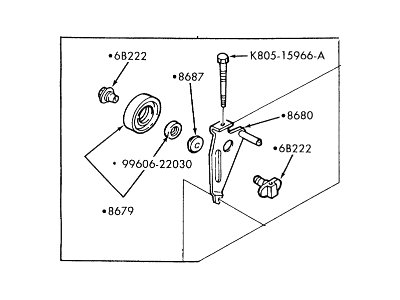 Ford Probe Spark Plug Wire - F32Z-12259-C