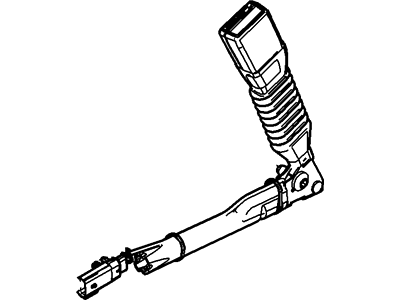 Ford 8S4Z-5461203-AA Pretensioner - Seat Belt Buckle