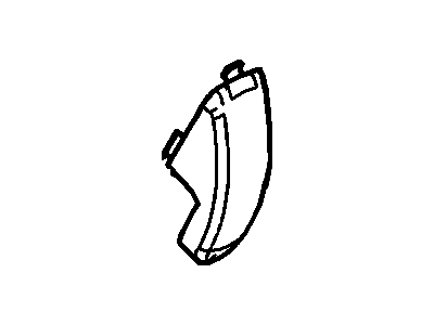 8S4Z-6360262-AA Ford Cover - Seat Belt - Upper Illustration 1 of 1