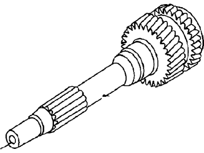 Ford FOTZ-7017-D Shaft - Input                      