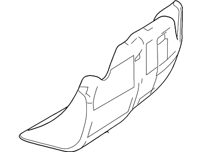 Lincoln 2L1Z-9A072-AD Fuel Filter Bracket