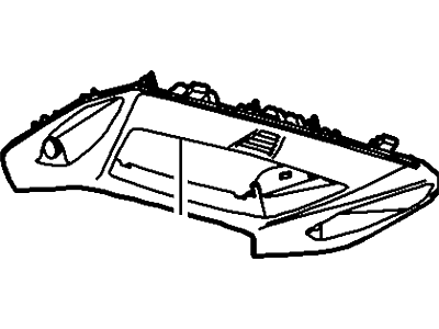 Ford DM5Z-58519B42-AA Panel - Console