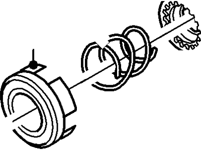 Ford E6TZ-7D126-A Spring