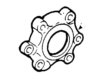 Ford F81Z-1130-EA Cover - Wheel, Front