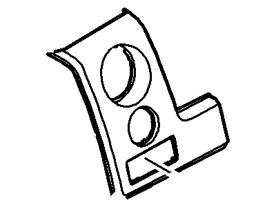 Ford CL3Z-1504338-DB Panel - Instrument, Driver Side
