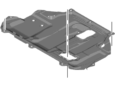 Ford EV6Z-6P013-A Shield - Engine Compartment Splash