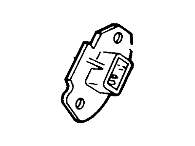 Mercury Blower Motor Resistor - E73Z-19A706-A
