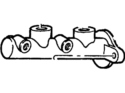 Mercury Grand Marquis Brake Master Cylinder - F1VY2140B