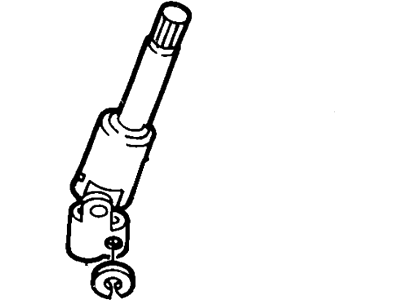 Mercury Capri Steering Shaft - EOSZ-3A525-A