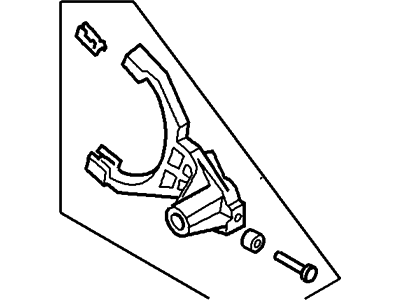 Ford F2TZ-7289-A Fork - Gear Shift