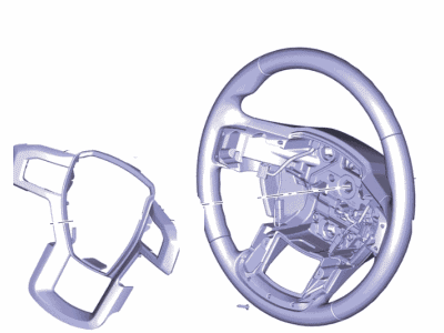 Ford HL3Z-3600-GA Wheel Assy - Steering
