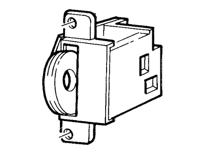 Mercury E74Y-11691-A Resistor Assembly - Light Switch Right