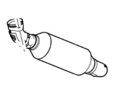 Ford AL1Z-5E212-C Catalytic Converter, Driver Side
