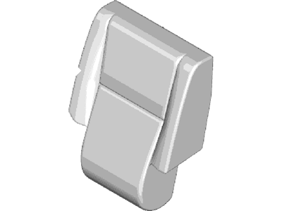 Ford DT1Z-1766600-BB Cover Assembly - Rear Seat Back