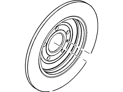 Lincoln BT4Z-2C026-A Disc - Brake